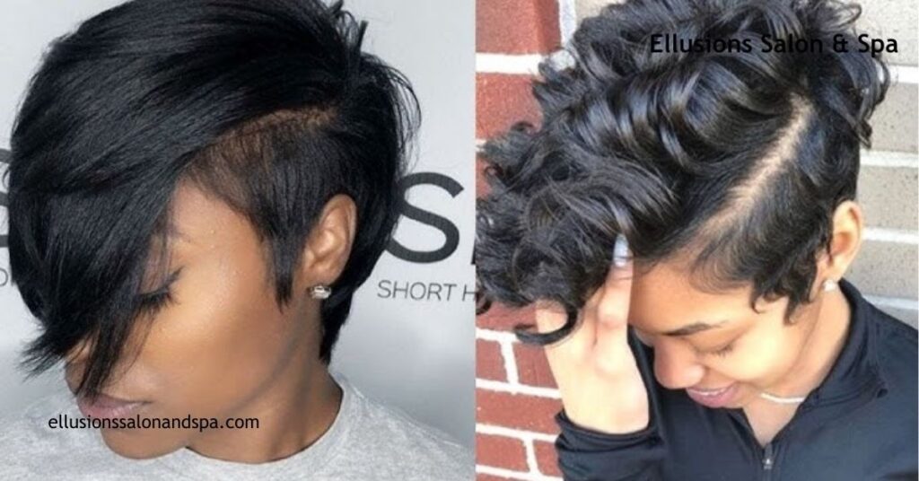 Asymmetrical Pixie Cut