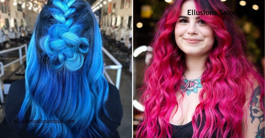 Discover the Hottest Hair Color Trends for 2025: Bold Looks to Transform Your Style 2 Bold Neon Colors