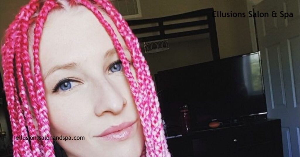 10 Stunning Hairstyles for Pink Hair: Bold Looks to Elevate Your Style 5 Box Braids with Pink Highlights