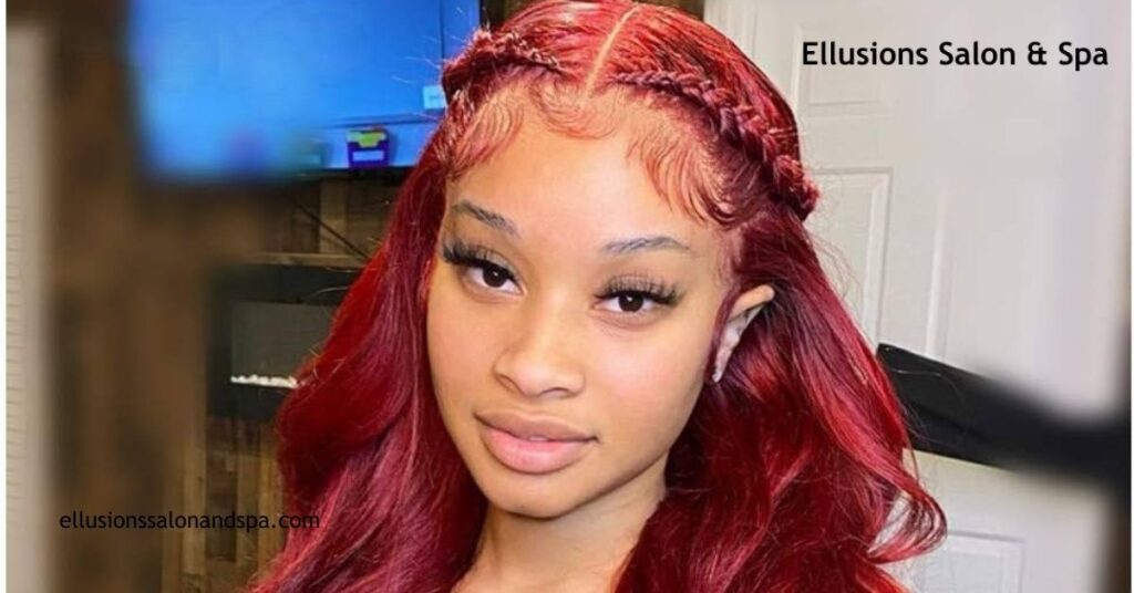 Bright Cherry Red Weave
