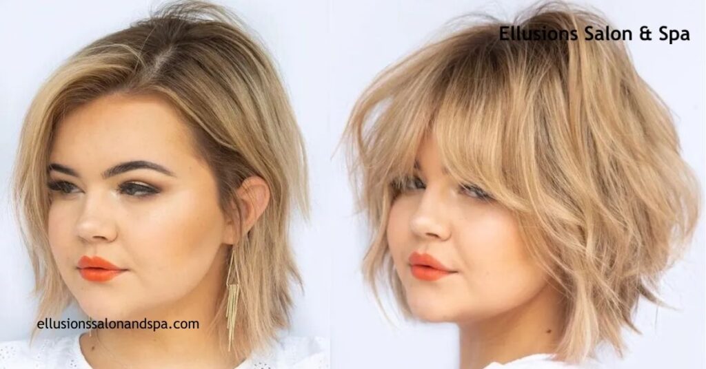 10 Stunning Hairstyles for Chubby Faces That Will Enhance Your Beauty Instantly 9 Chin Length Bobs for Roundness