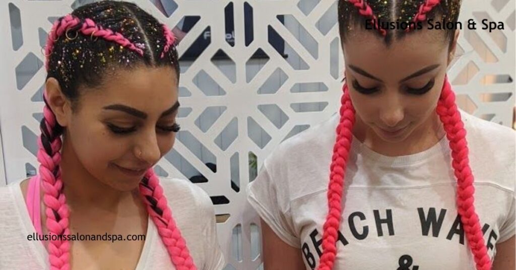10 Stunning Hairstyles for Pink Hair: Bold Looks to Elevate Your Style 3 Dutch Braids for Pink Hair