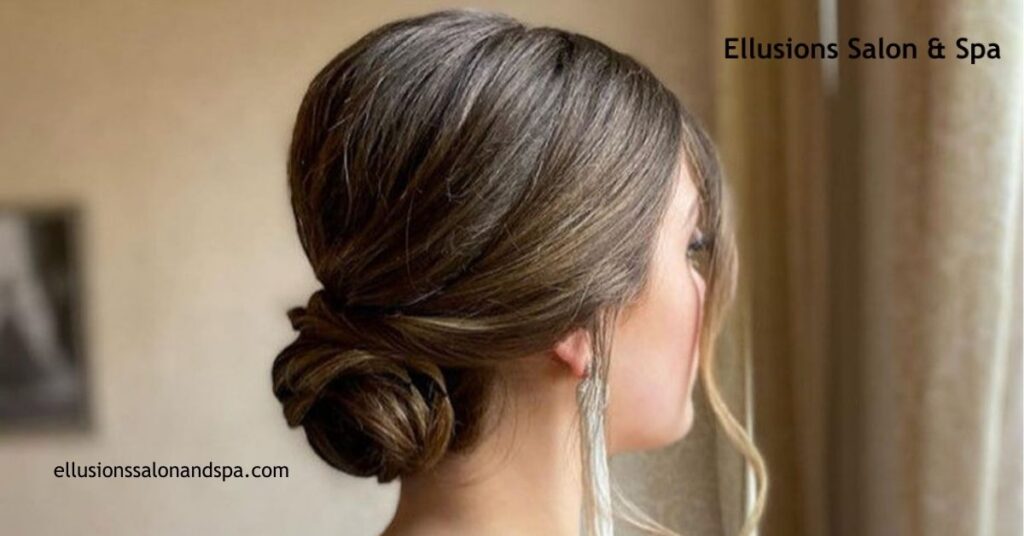 Stunning Hairstyles for Bridesmaids: Elegance Meets Individuality on Your Big Day 1 Elegant Chignon Styles