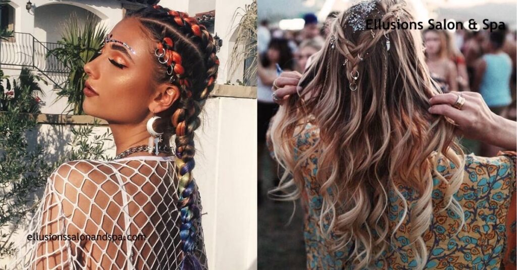 30 Stunning Hairstyles for Wavy Hair to Elevate Your Look for Any Occasion 15 Festival Inspired Hairstyles