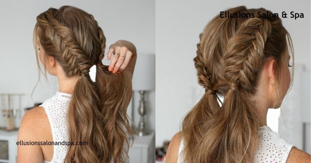 10 Stunning Hairstyles for Medium Length Hair That Will Transform Your Look Today 10 Fishtail Braid