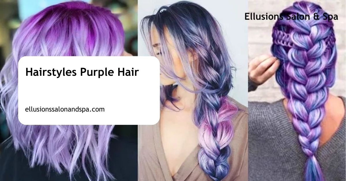 Hairstyles Purple Hair