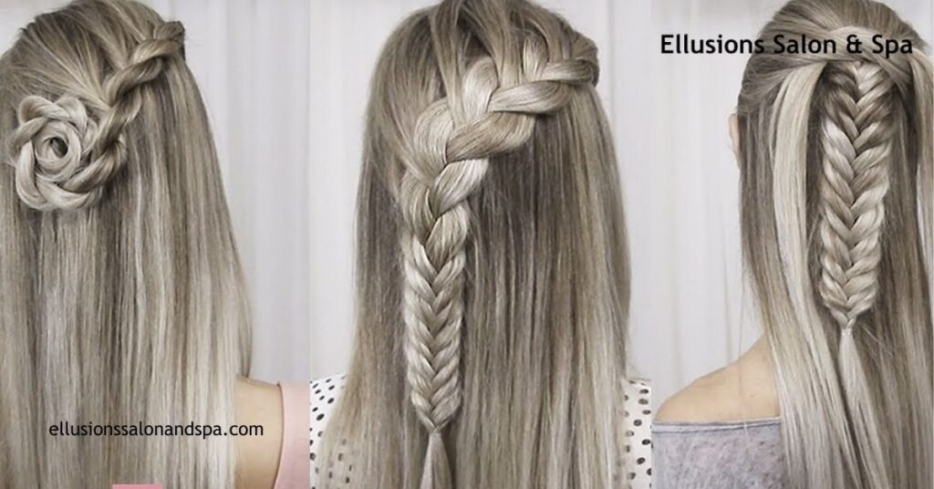 10 Stylish Hairstyles for School That Will Boost Your Confidence Every Day 4 Half Up Hairstyles Half Up Ponytail and Half Up Braid
