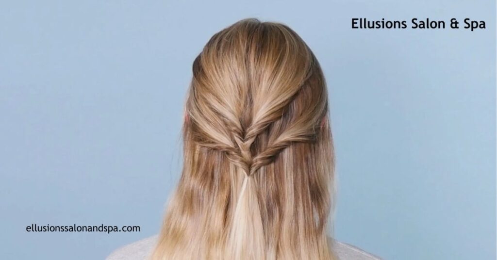 10 Stunning Long Hair Undos for Effortless Style on Any Occasion 8 Half Up Half Down Twist