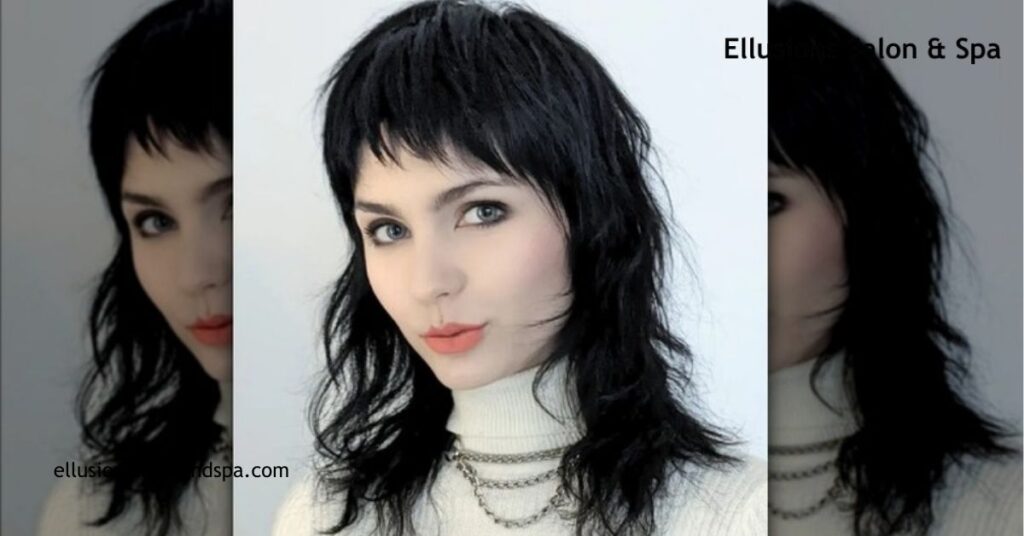 How to Style a Medium Wolf Cut