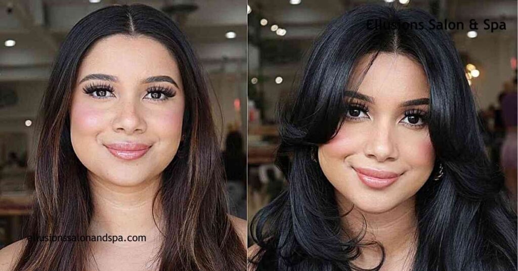 10 Stunning Hairstyles for Chubby Faces That Will Enhance Your Beauty Instantly 3 Long Layers for Elongation