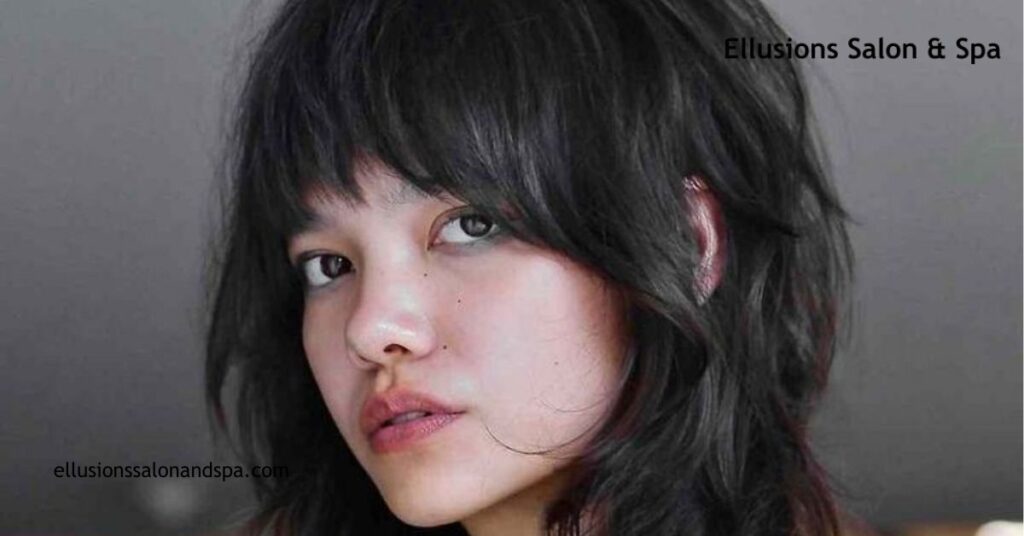 Transform Your Look: The Shaggy Wolf Cut with Bangs for Effortless Style 4 Long Shaggy Wolf Cut With Bangs