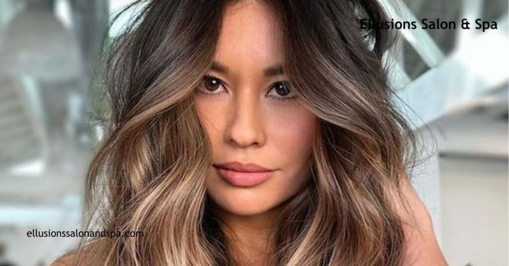 25 Stunning Hairstyles for Brunettes to Elevate Your Look Every Day 4 Ombre Highlights Subtle Dimension