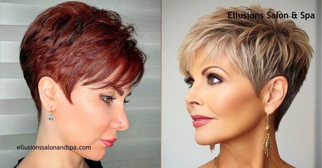 Stunning Haircuts for Women Over 50: Find Your Perfect Style to Embrace Confidence 2 Pixie Cuts for a Chic Look