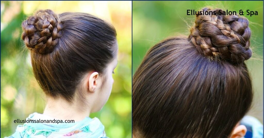 10 Stunning Long Hair Undos for Effortless Style on Any Occasion 2 Simple Braided Bun
