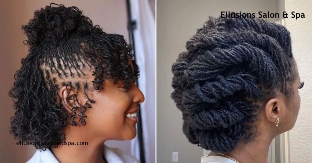 10 Stunning Loc Styles for Short Hair That Will Elevate Your Look Instantly 3 Sisterlocks for a Chic Look
