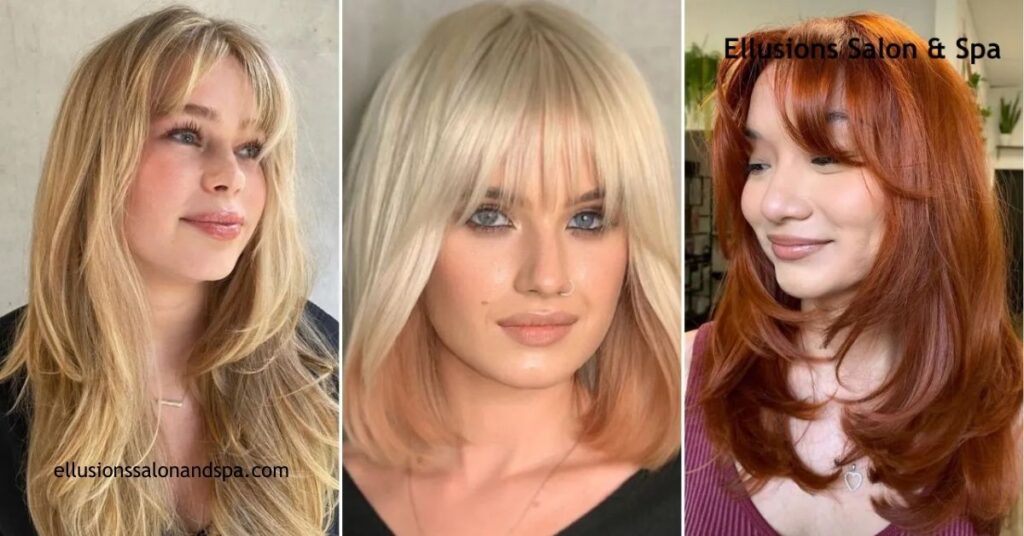 10 Stunning Hairstyles for Chubby Faces That Will Enhance Your Beauty Instantly 8 Straight Across Bangs for Width