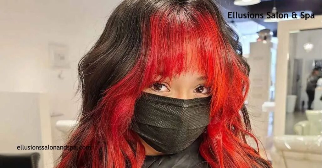 Transform Your Look: The Ultimate Guide to the Wolf Cut with Colored Bangs 2 Transform Your Look: The Ultimate Guide to the Wolf Cut with Colored Bangs 1