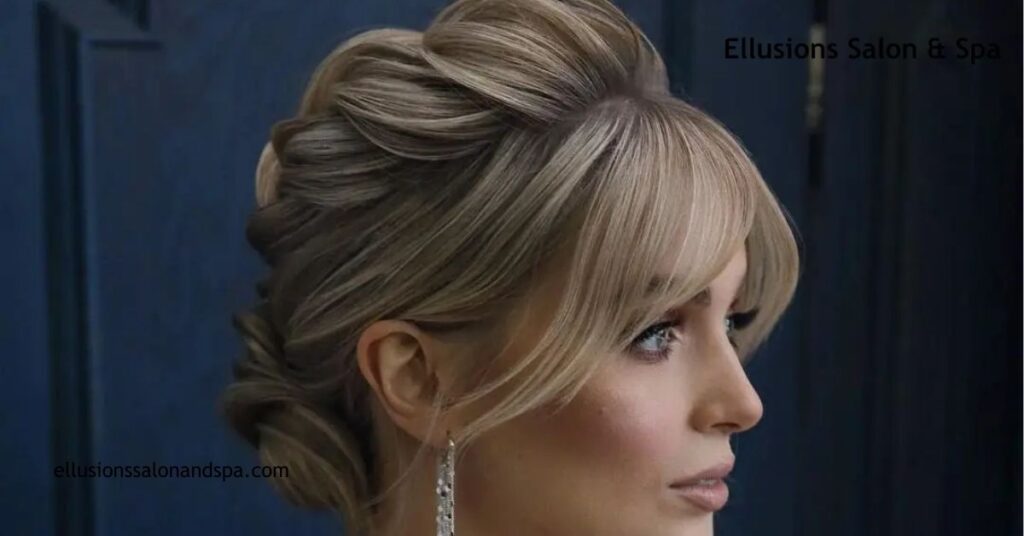 10 Stunning Hairstyles with Wispy Bangs to Elevate Your Look Today 7 Updos Featuring Wispy Bangs