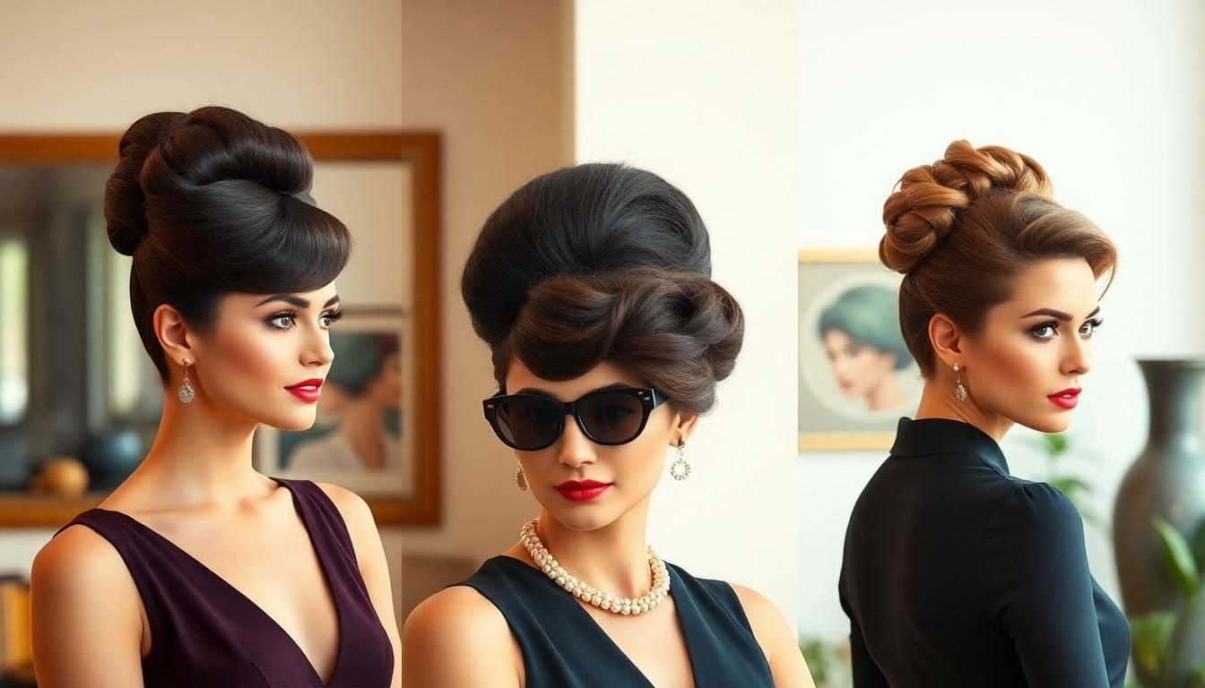 10 Iconic Beehive Hairstyles: From 1960s Glamour to Modern Runway Trends 1