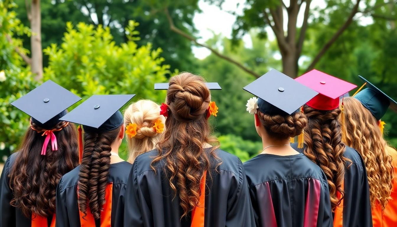 10 Stunning Graduation Hairstyles That Stay Perfect Under Your Cap | 2025 Guide 13