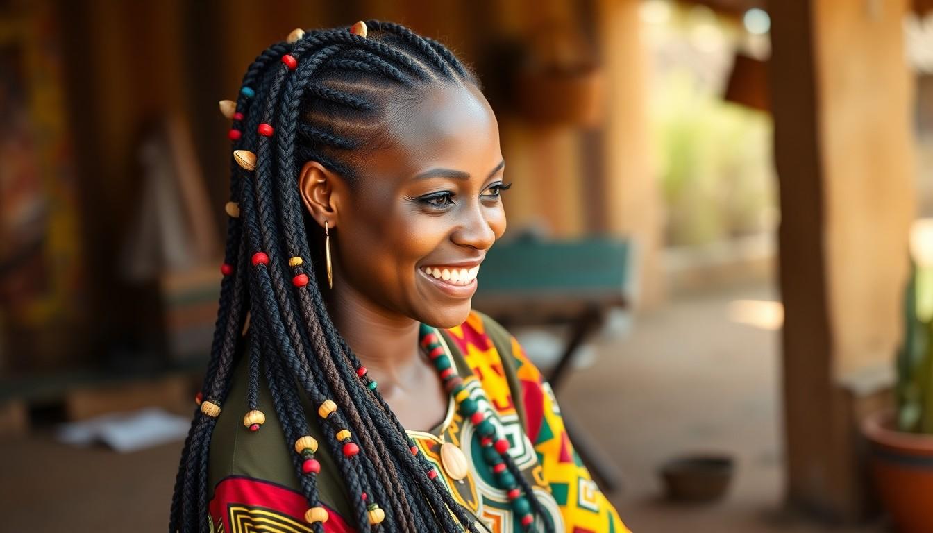 10 Stunning Fulani Braids Styles: Embrace African Heritage with Modern Elegance 6 10 Stunning Fulani Braids Styles: Embrace African Heritage with Modern Elegance 5