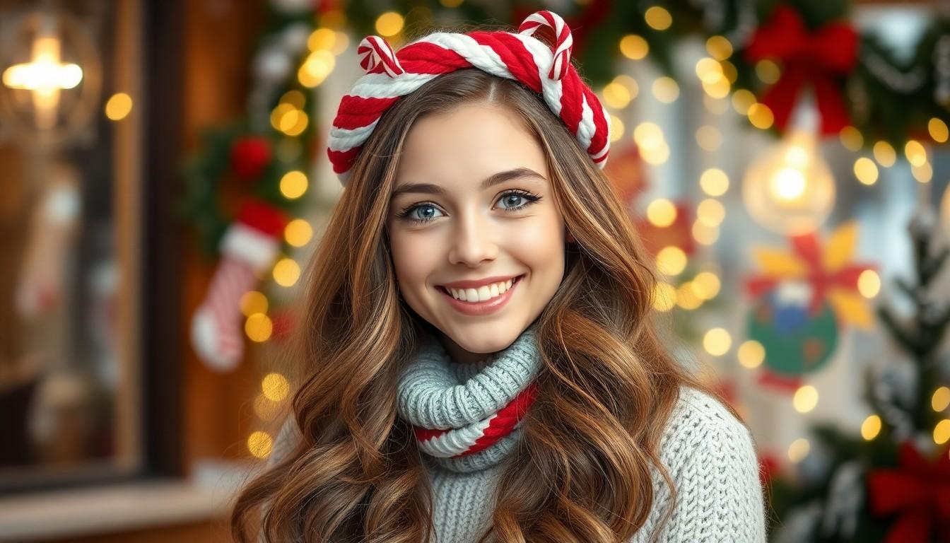 10 Enchanting Christmas Hairstyles for Every Holiday Celebration | Easy Festive Looks 3