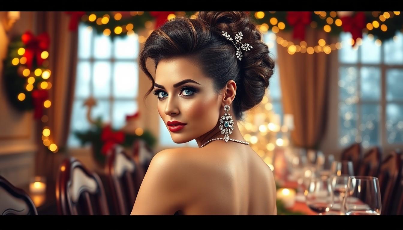 10 Enchanting Christmas Hairstyles for Every Holiday Celebration | Easy Festive Looks 5