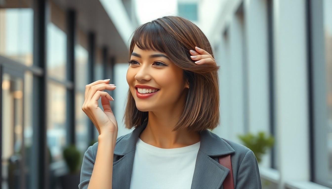 10 Effortless Medium-Length Haircuts for Busy Women Who Want Style Without the Fuss 8 10 Effortless Medium-Length Haircuts for Busy Women Who Want Style Without the Fuss 7