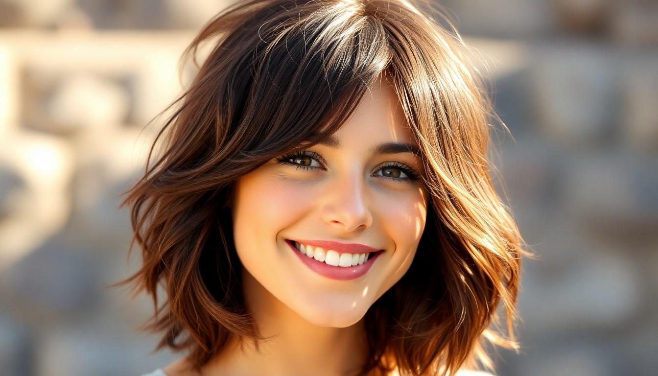 The Perfect Brown Wolf Cut: 10 Stunning Styles for Every Face Shape & Texture 1