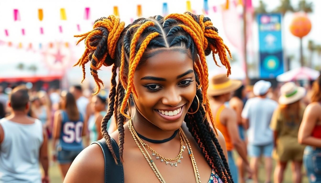 10 Stunning Coachella Hairstyles That Will Turn Heads at the Festival | 2025 Guide 4 10 Stunning Coachella Hairstyles That Will Turn Heads at the Festival | 2025 Guide 3