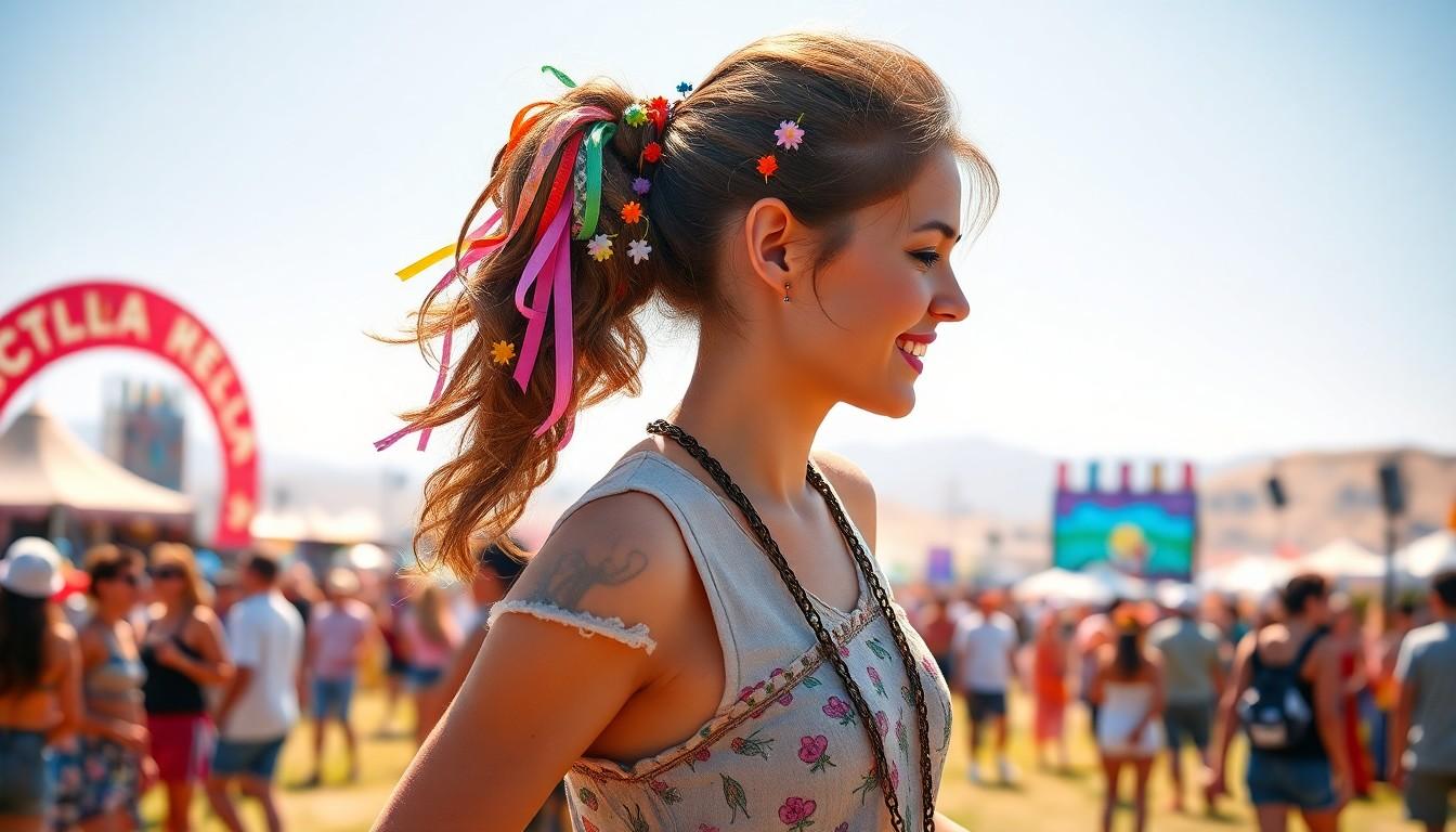 10 Stunning Coachella Hairstyles That Will Turn Heads at the Festival | 2025 Guide 14 10 Stunning Coachella Hairstyles That Will Turn Heads at the Festival | 2025 Guide 13