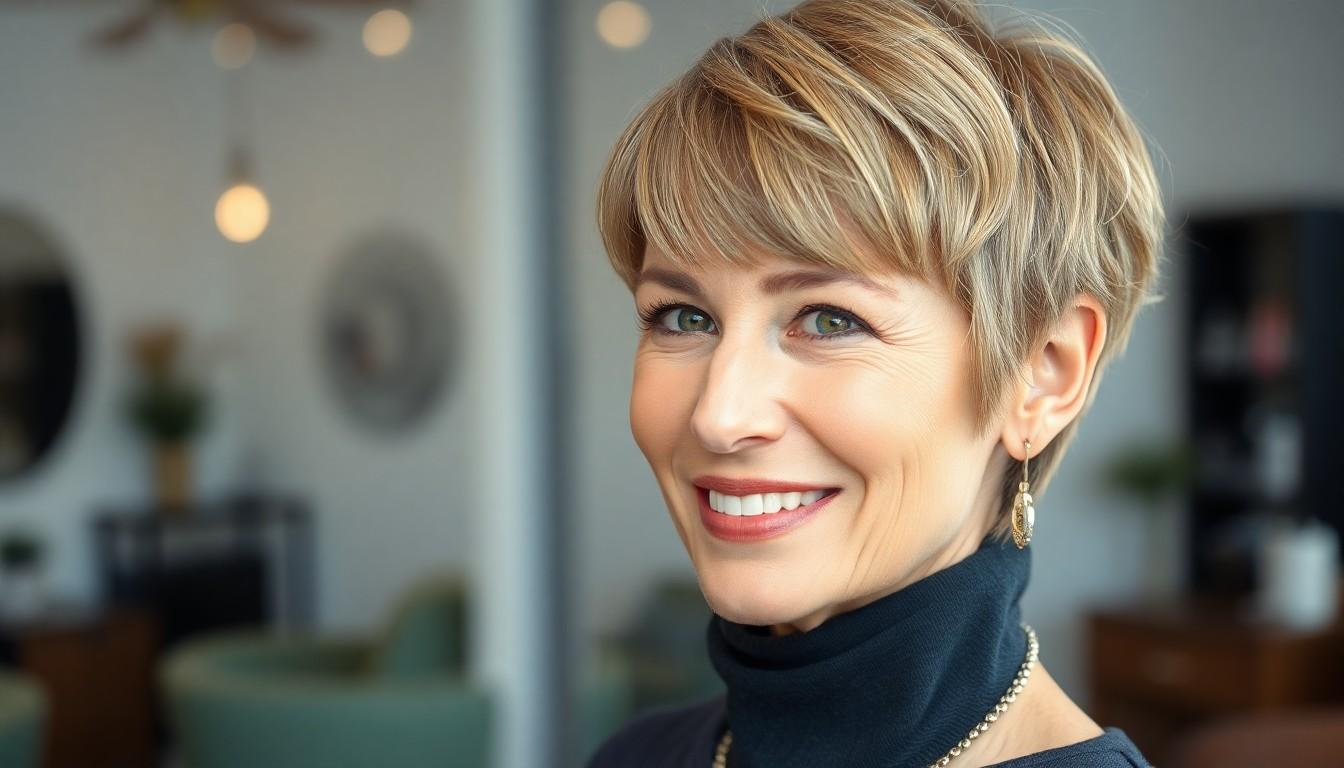 Ageless Glamour: 10 Stunning Bang Hairstyles That Flatter Women Over 50 7