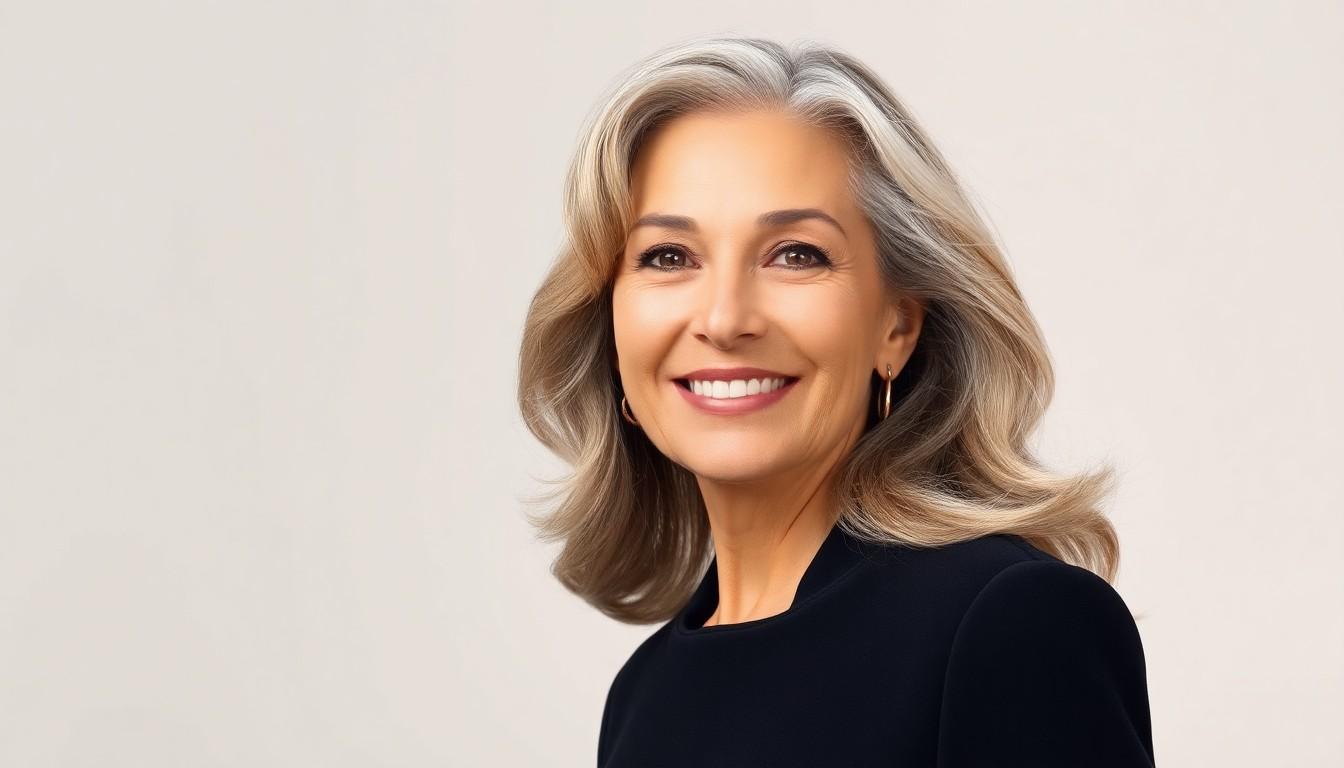 Ageless Glamour: 10 Stunning Bang Hairstyles That Flatter Women Over 50 1