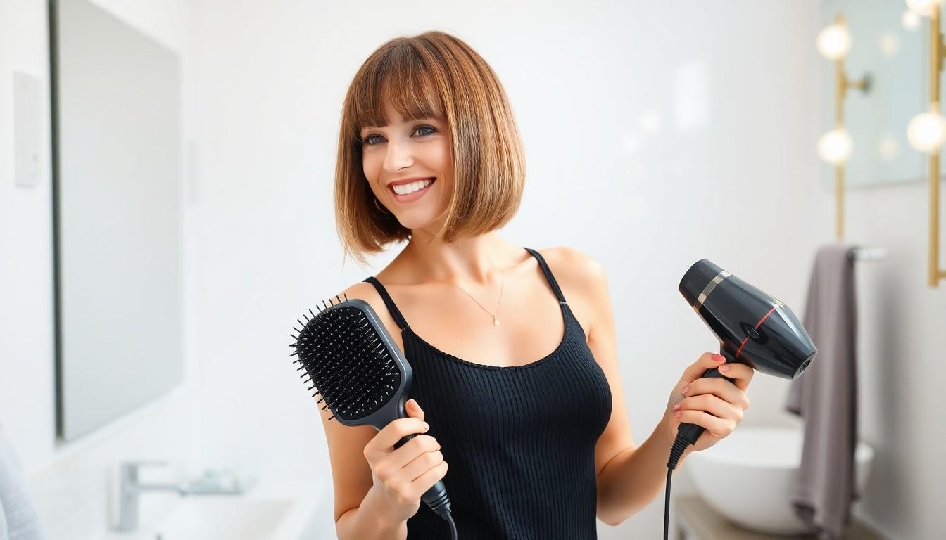 10 Effortlessly Cool Long Bob Styles with Curtain Bangs You Need to Try 17