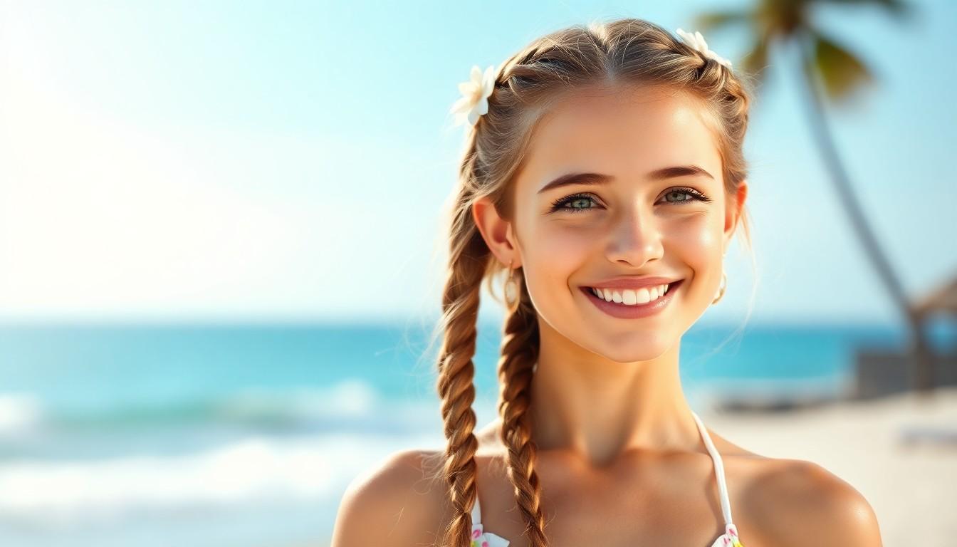 15 Stunning Baby Braid Hairstyles: From Beach Waves to Elegant Updos 11