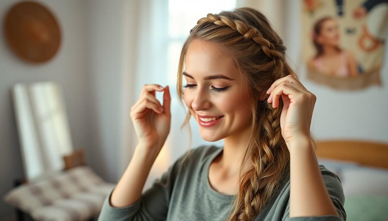 15 Stunning Baby Braid Hairstyles: From Beach Waves to Elegant Updos 3