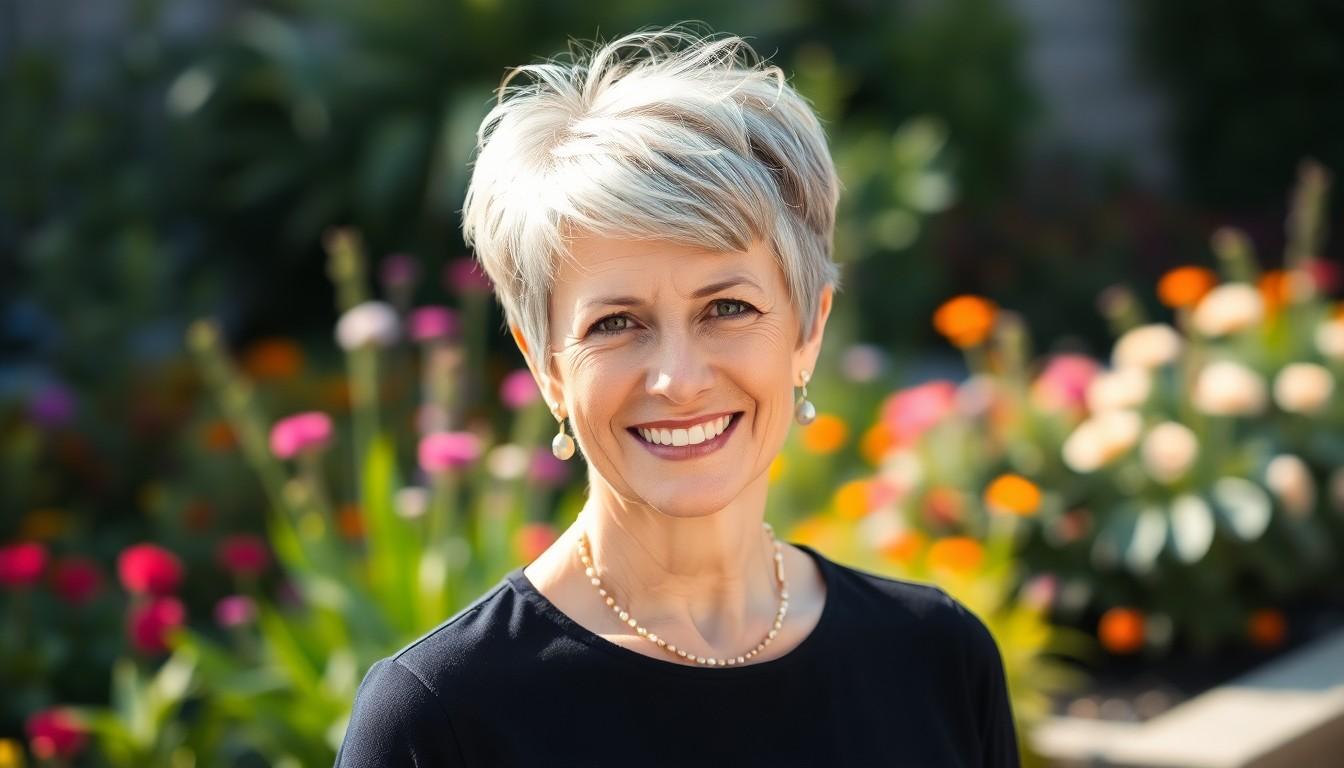 10 Volume-Boosting Short Hairstyles for Women Over 50 with Fine Hair 1