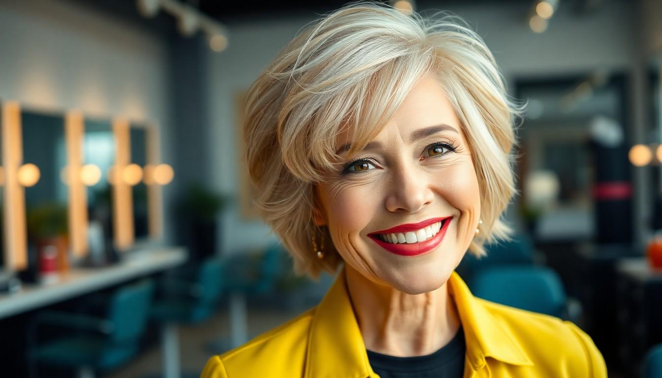 10 Volume-Boosting Short Hairstyles for Women Over 50 with Fine Hair 7