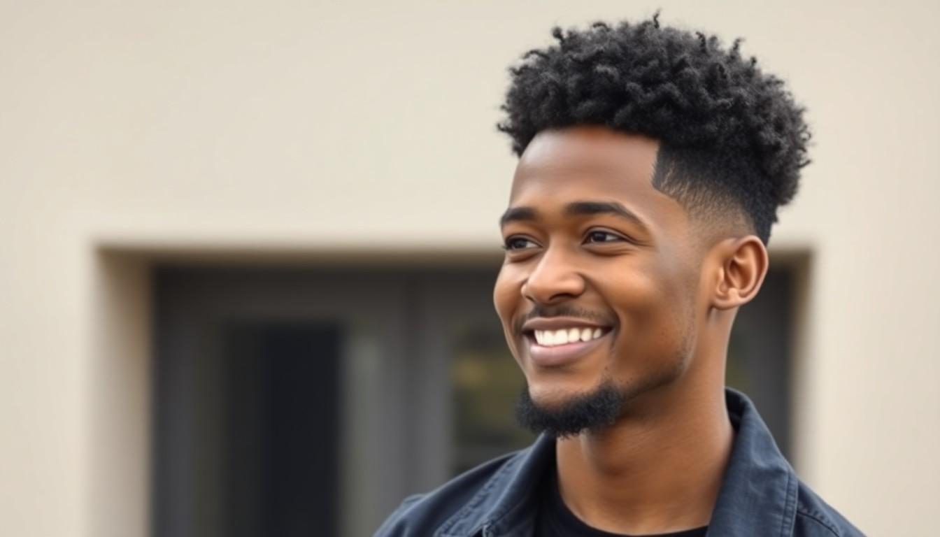 10 Fresh Afro Fade Haircuts for Men: Find Your Perfect Style in 2025 6 10 Fresh Afro Fade Haircuts for Men: Find Your Perfect Style in 2025 5