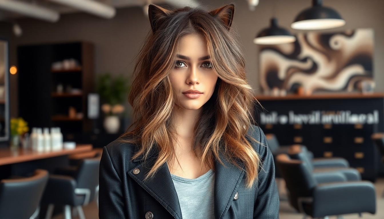 The Ultimate Balayage Wolf Cut Guide: 10 Stunning Styles for Every Face Shape 3