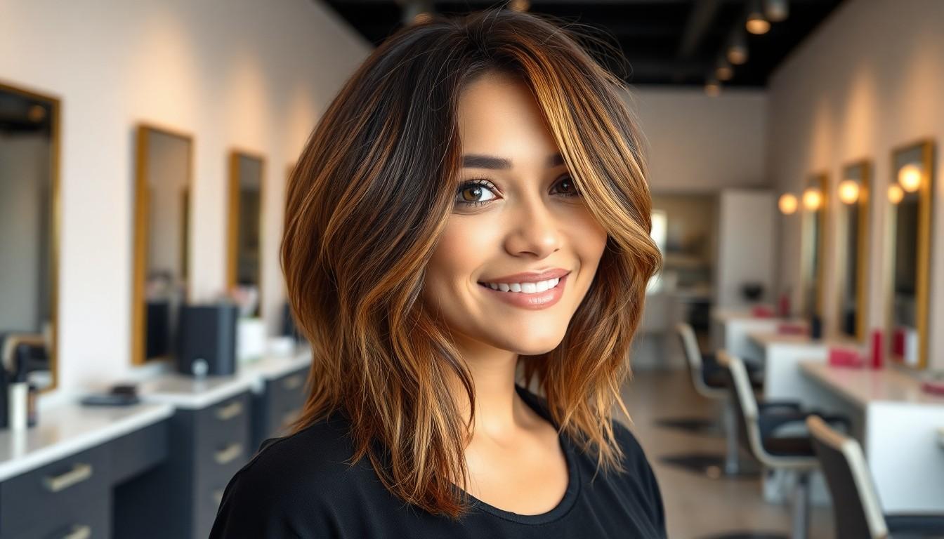 The Ultimate Balayage Wolf Cut Guide: 10 Stunning Styles for Every Face Shape 11