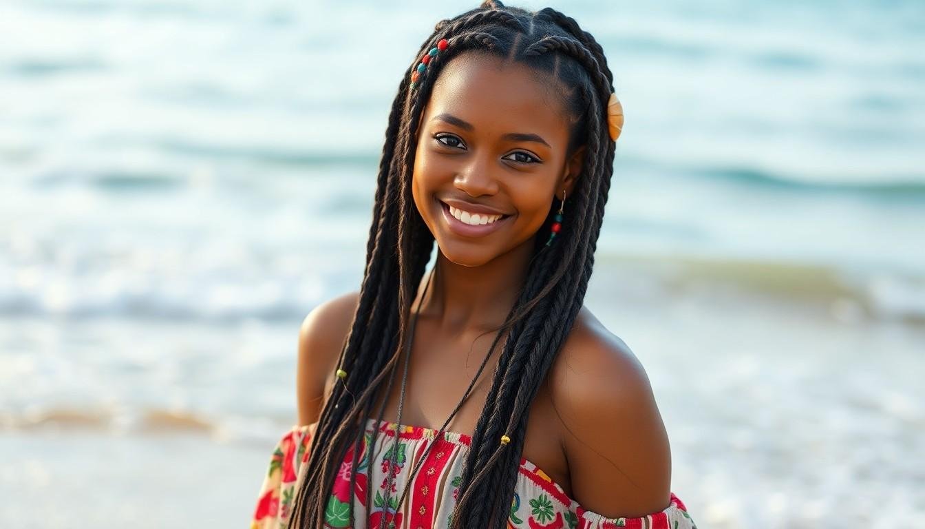 15 Stunning Goddess Cornrow Styles That Will Turn Heads in 2025 19