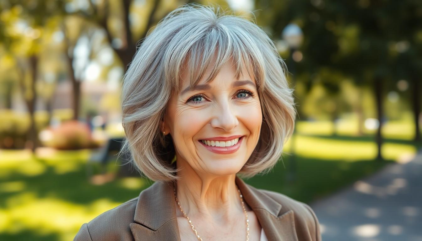 10 Chic Short Bob Haircuts That Make Women Over 60 Look Years Younger 18 10 Chic Short Bob Haircuts That Make Women Over 60 Look Years Younger 17