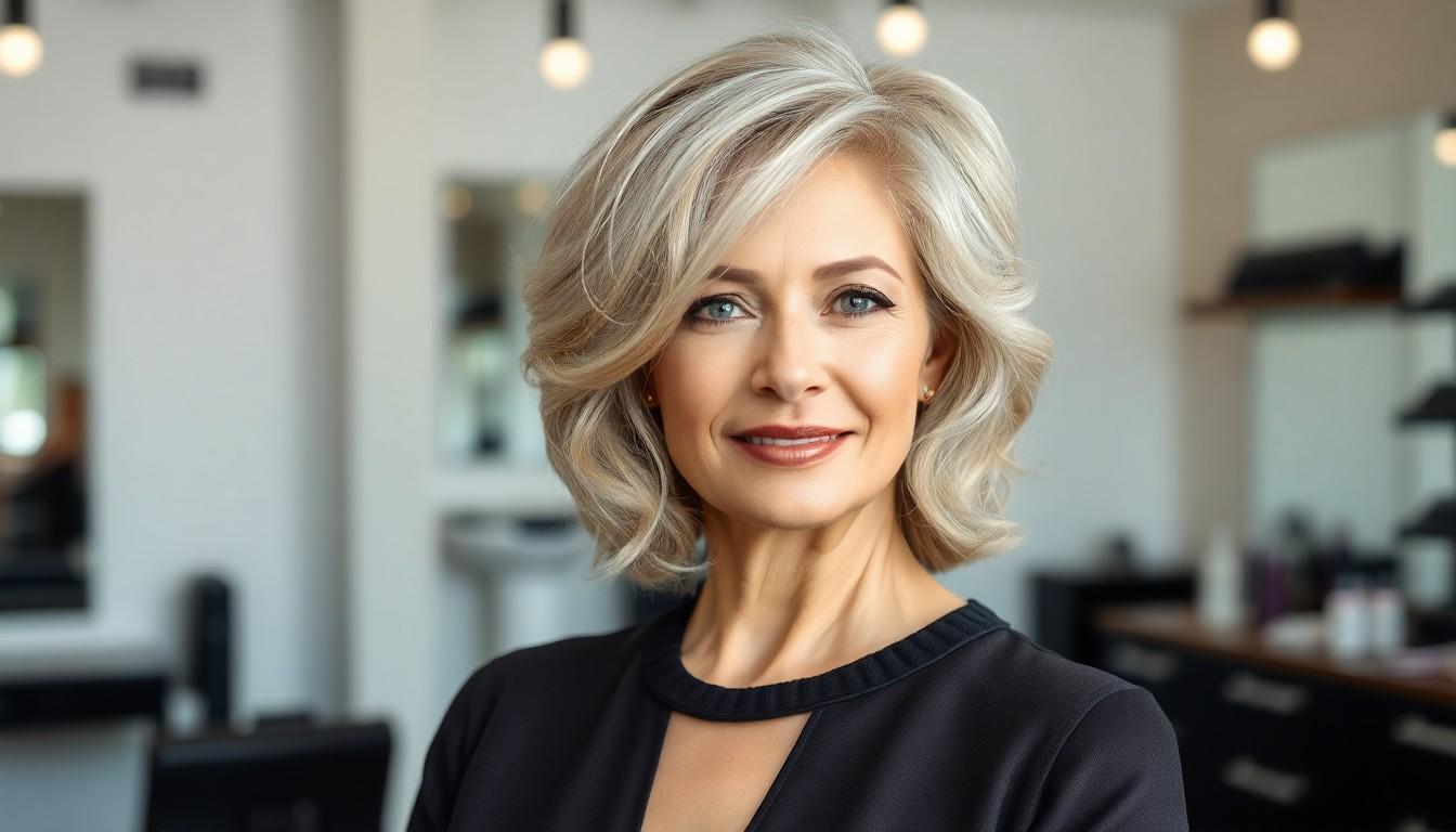 10 Chic Short Bob Haircuts That Make Women Over 60 Look Years Younger 4 10 Chic Short Bob Haircuts That Make Women Over 60 Look Years Younger 3