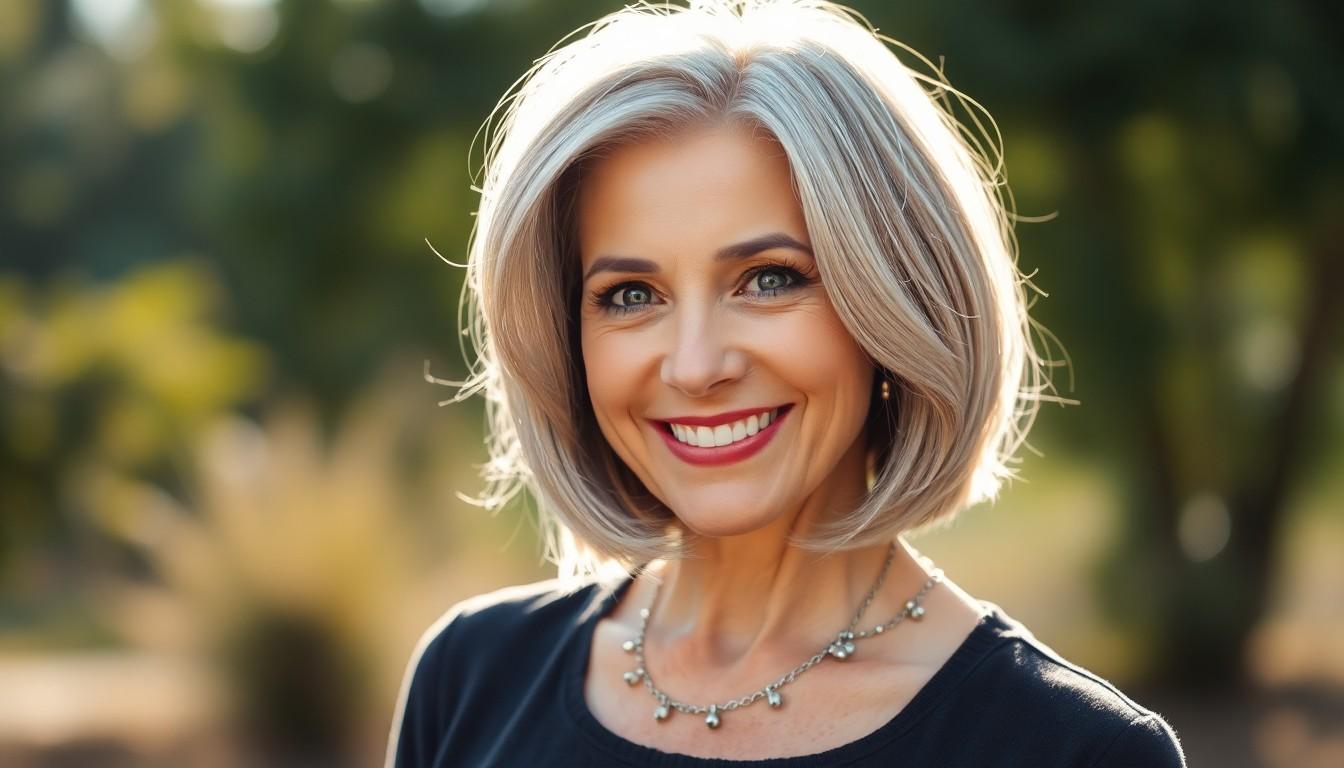 10 Chic Short Bob Haircuts That Make Women Over 60 Look Years Younger 12 10 Chic Short Bob Haircuts That Make Women Over 60 Look Years Younger 11