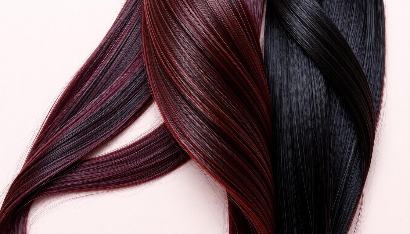 The Ultimate Guide to Perfect Dark Cherry Hair Color You'll Fall in Love With 2 The Ultimate Guide to Perfect Dark Cherry Hair Color You'll Fall in Love With 1