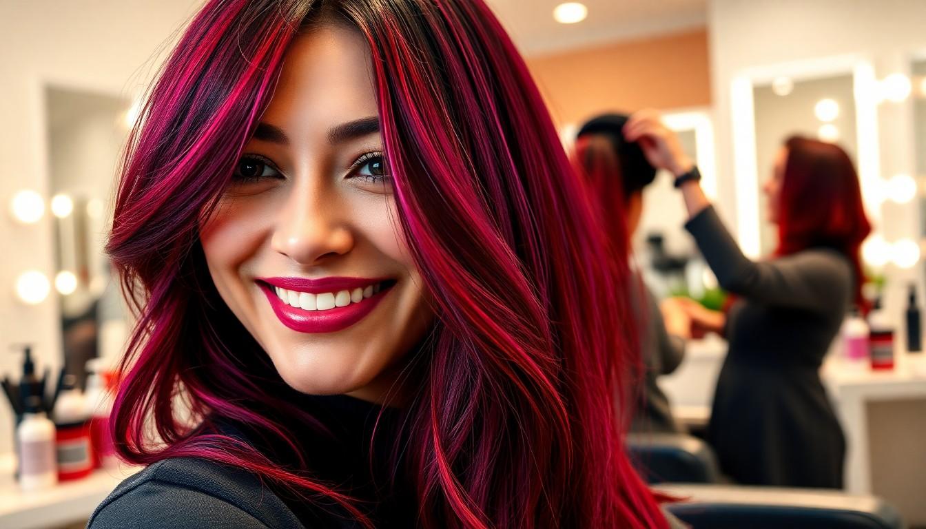 The Ultimate Guide to Perfect Dark Cherry Hair Color You'll Fall in Love With 14 The Ultimate Guide to Perfect Dark Cherry Hair Color You'll Fall in Love With 13