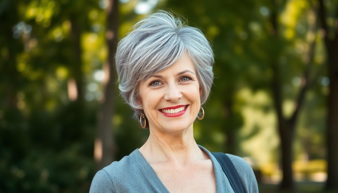 10 Fabulous Short Haircuts Trending for Women Over 60 in 2025 5
