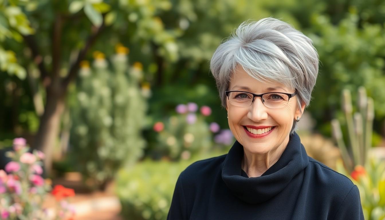 10 Fabulous Short Haircuts Trending for Women Over 60 in 2025 1