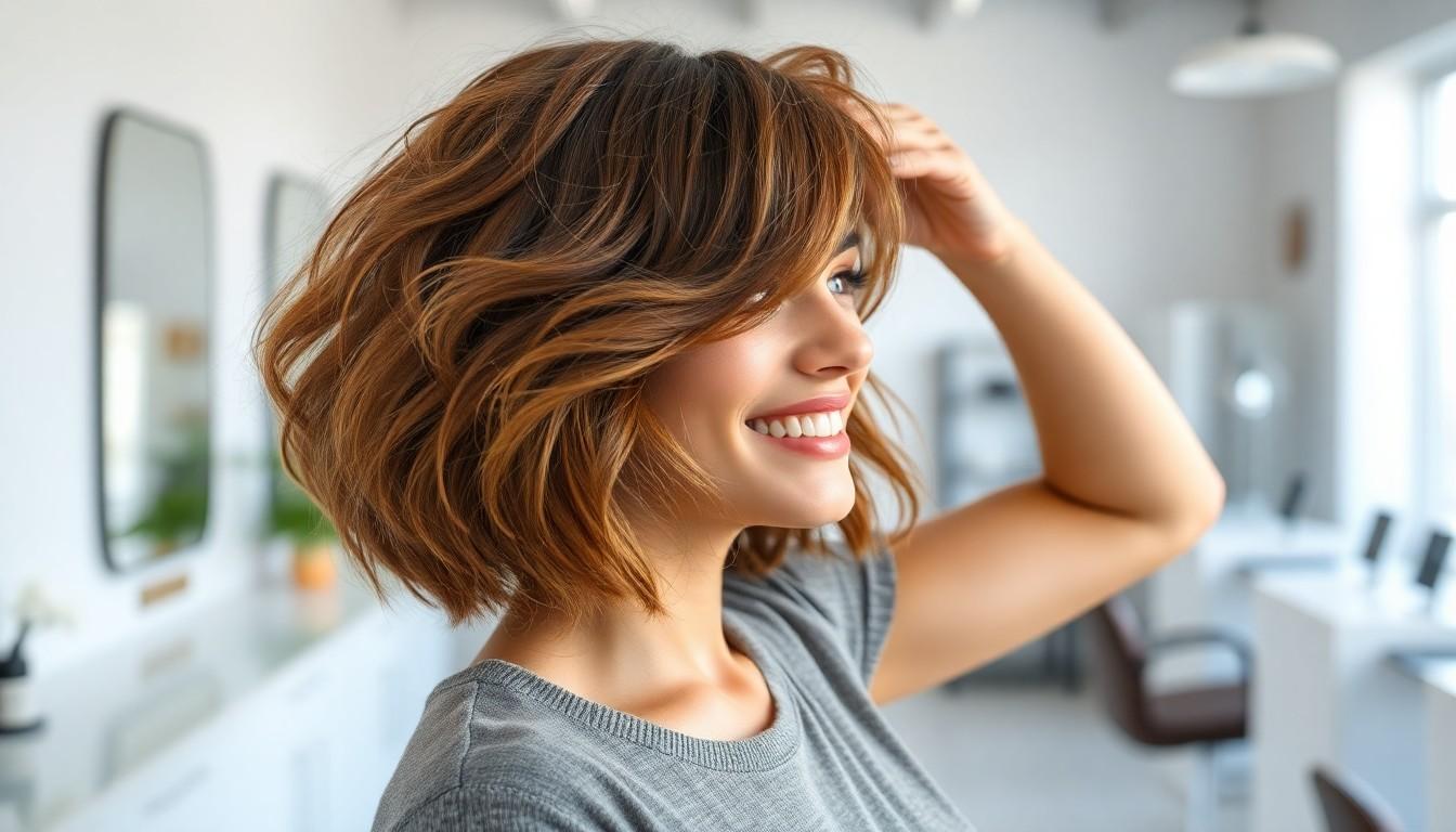 10 Trendy Fluffy Bob Haircuts for 2025 | Add Volume to Your Style 9